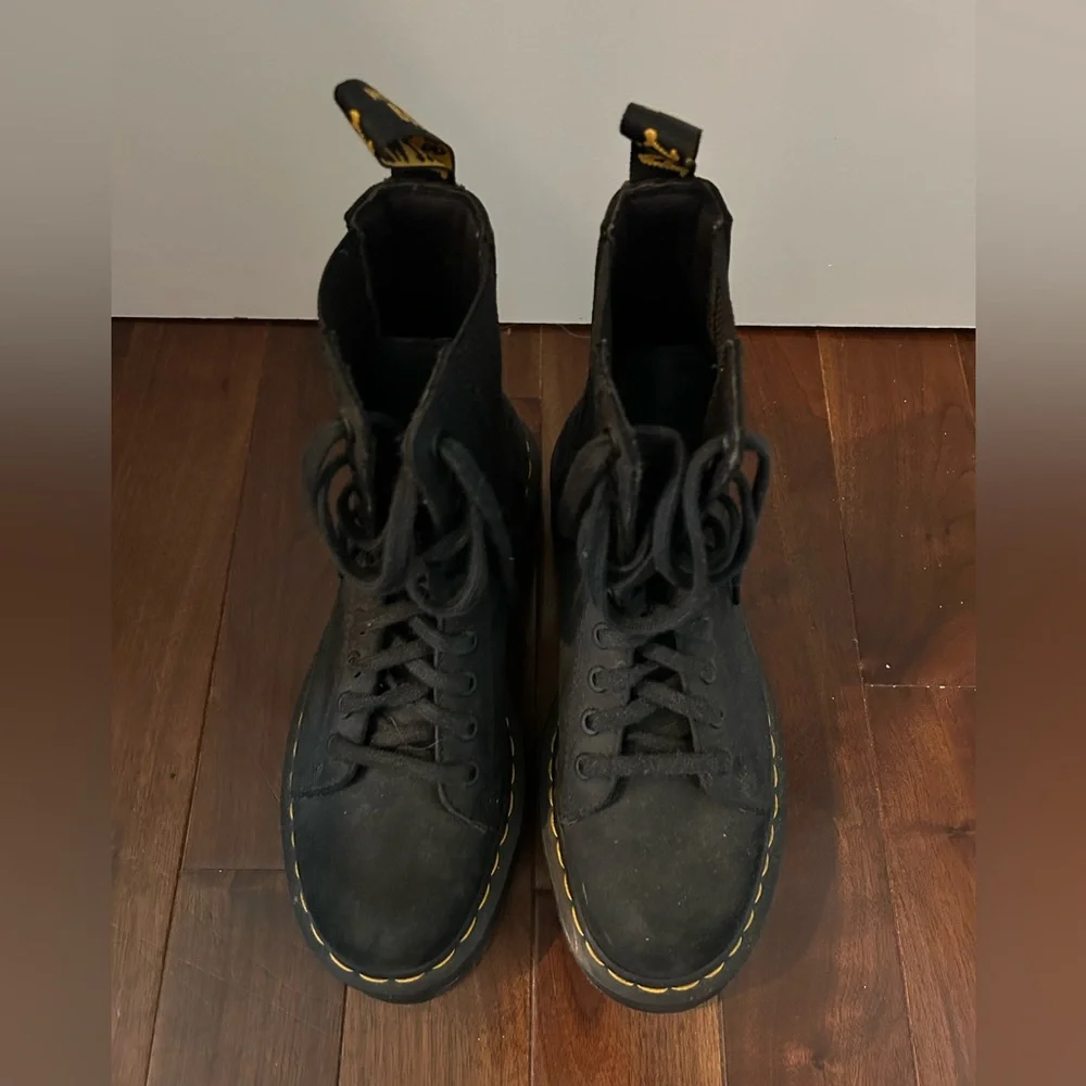 Dr. Martens Jadon Boot Nubuck Leather Platforms